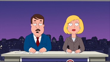 Family Guy New team Joyce Broadcast Journalist